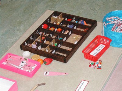 Bild von Montessori Material - Lautmaterial