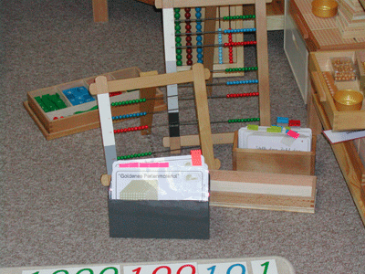 Bild von Montessori Material - Mathe